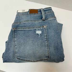 Judy Blue NWT High Waist Skinny Fit Distressed Raw Hem Jean Style #8814 Size 14W